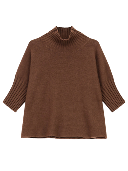 imperial metropolitan brown sveter