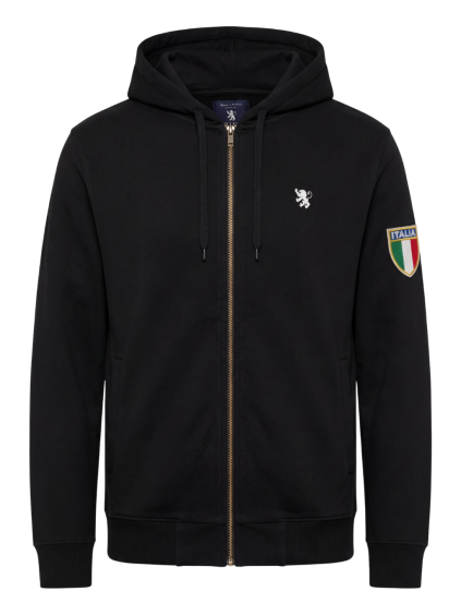 williams wilson logo black mikina (1)