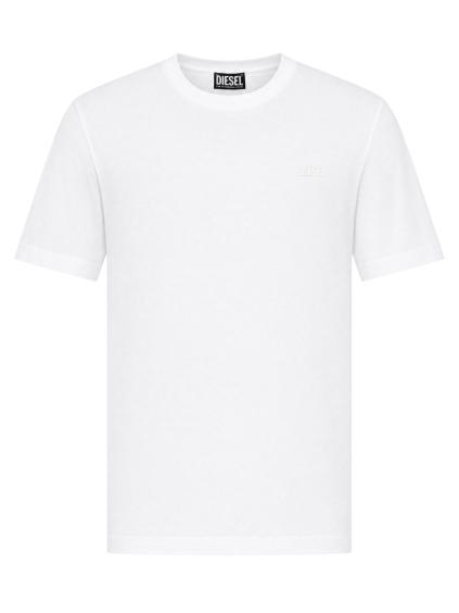 diesel detail logo white tricko (1)