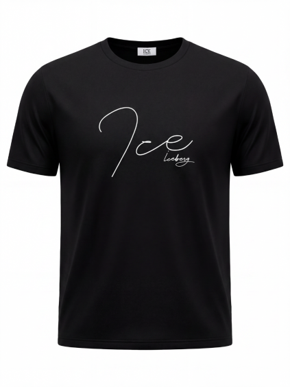 iceberg signature black tricko (1)