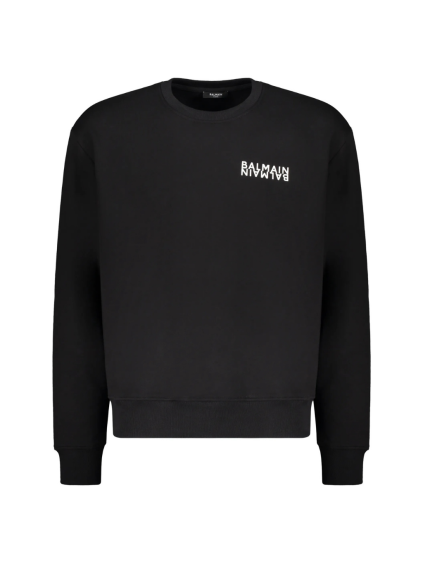 balmain mirror black mikina (1)