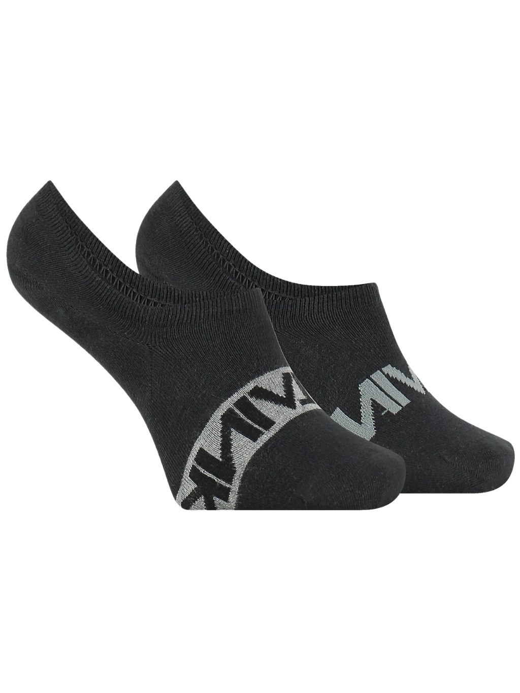 Levně CALVIN KLEIN Black 2-Pack ponožky