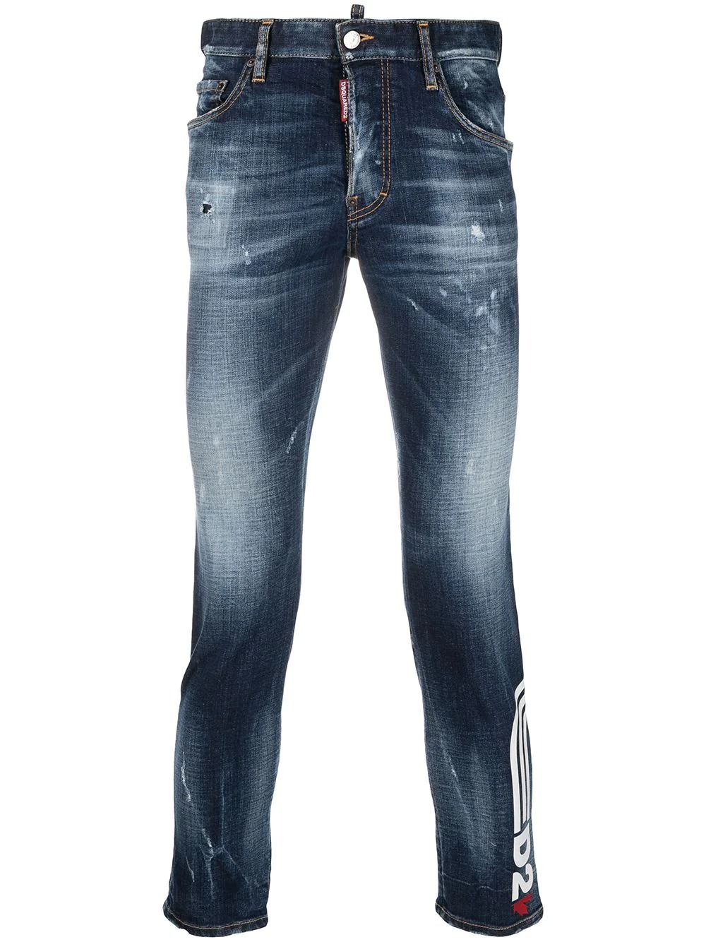 Levně DSQUARED2 Cropped džíny
