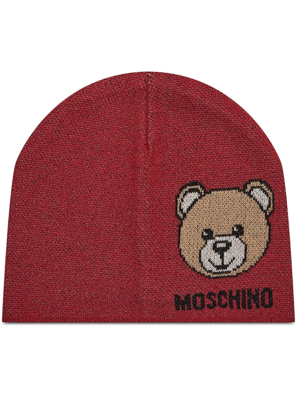 Levně MOSCHINO Bear Logo čepice