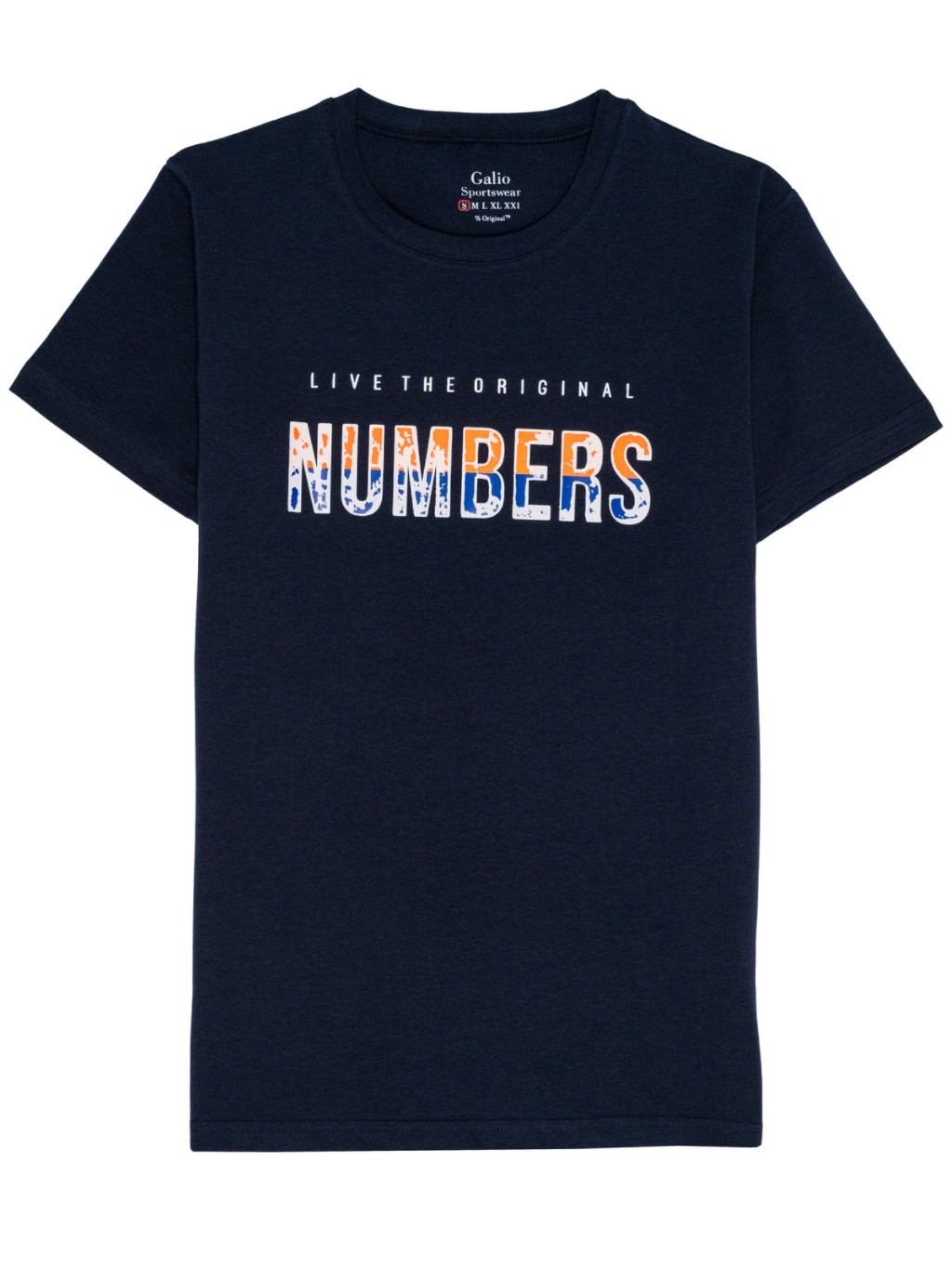 Levně GALIO Numbers Ink tričko