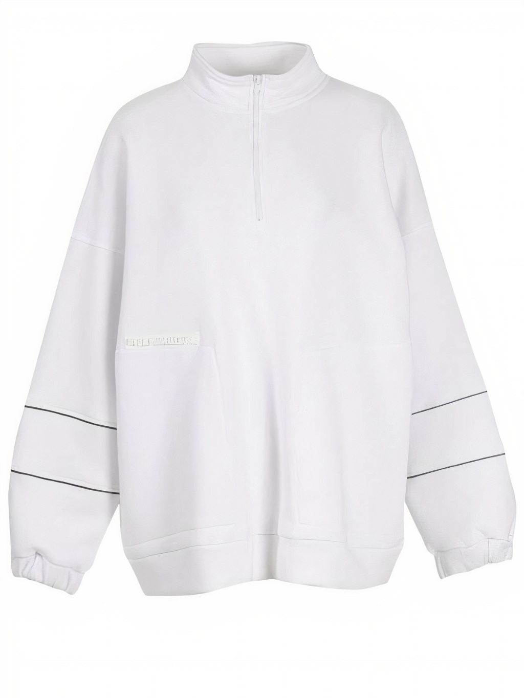 Levně #VDR #VDR Homey White oversize mikina