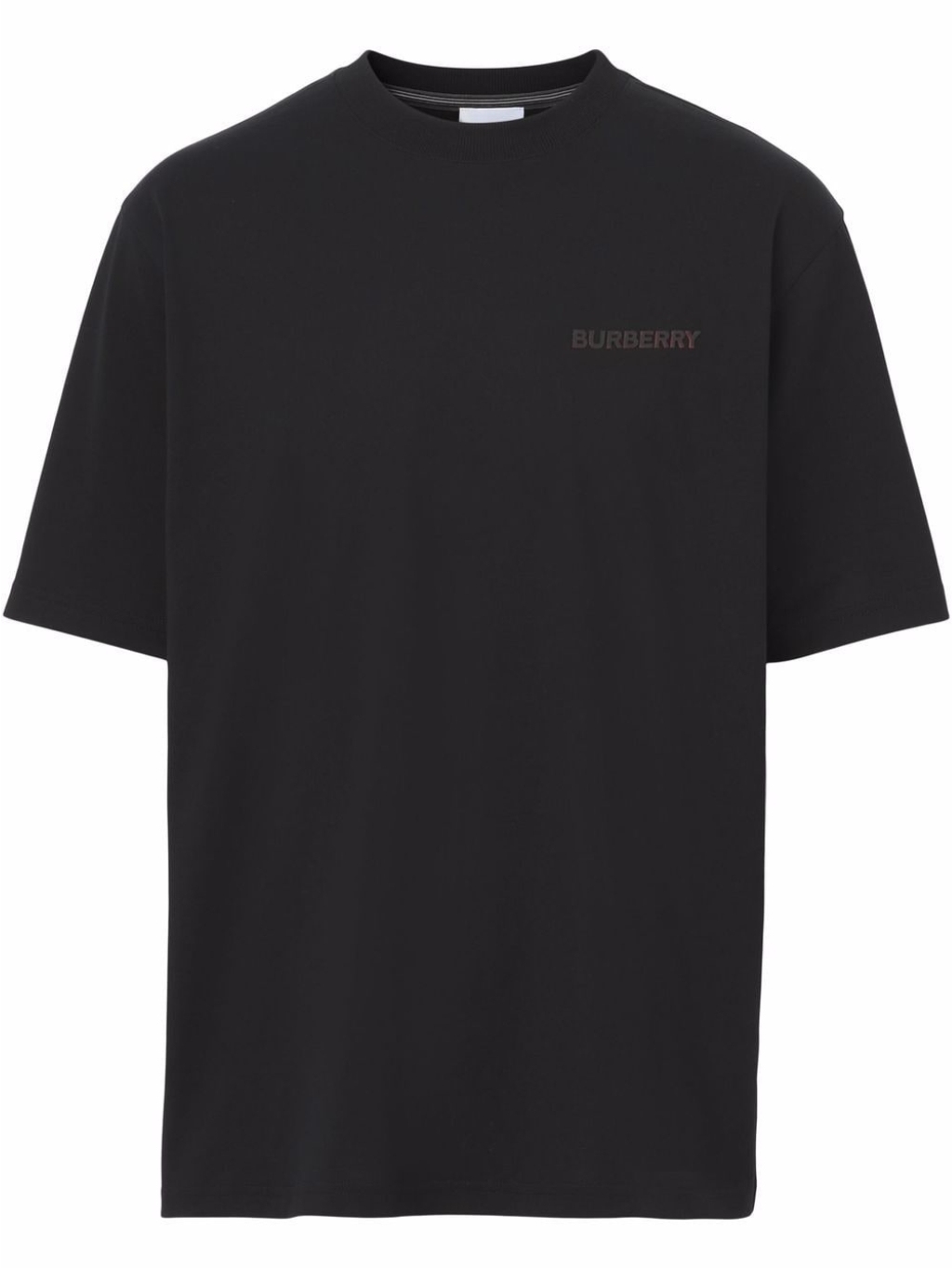 Levně BURBERRY Detail Black tričko