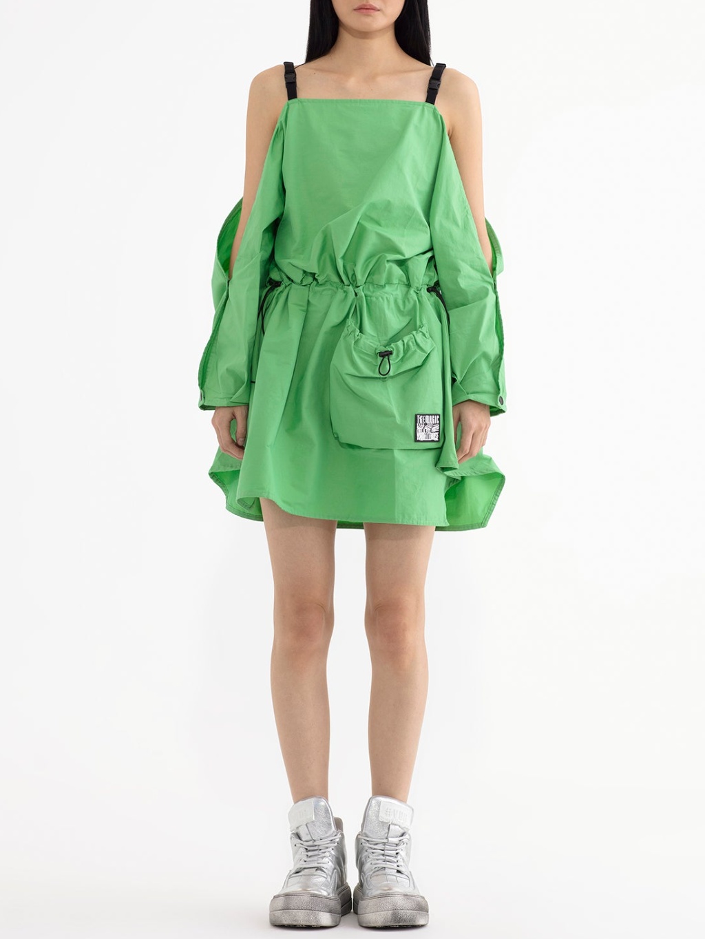 Levně #VDR #VDR Funky Green šaty