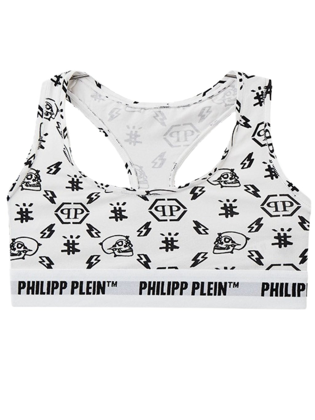 Levně PHILIPP PLEIN Bianco 2-Pack podprsenka