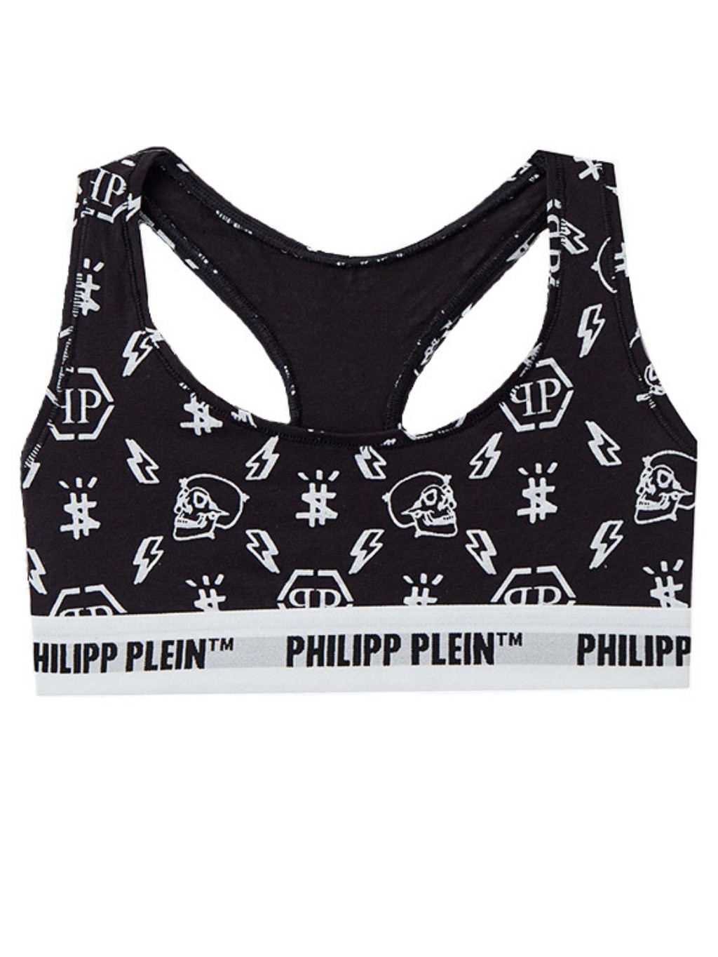 Levně PHILIPP PLEIN Nero 2-Pack podprsenka