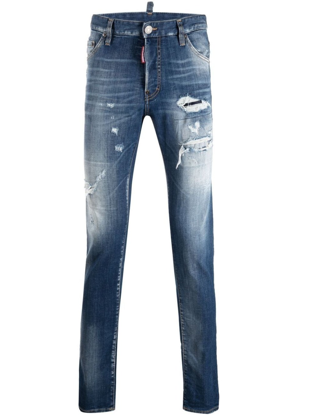 Levně DSQUARED2 Distressed Blue džíny