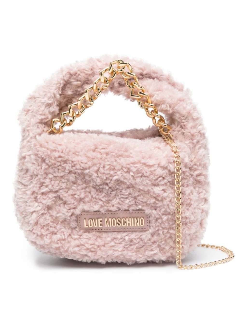 Levně LOVE MOSCHINO Bushy Pink crossbody kabelka