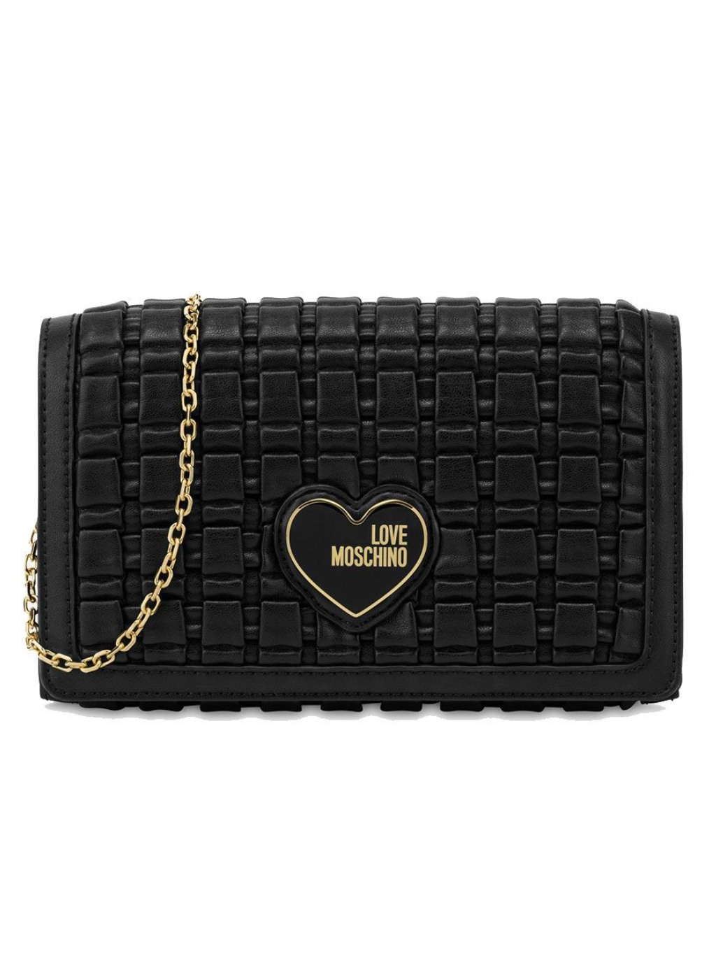 Levně LOVE MOSCHINO Night Black crossbody kabelka