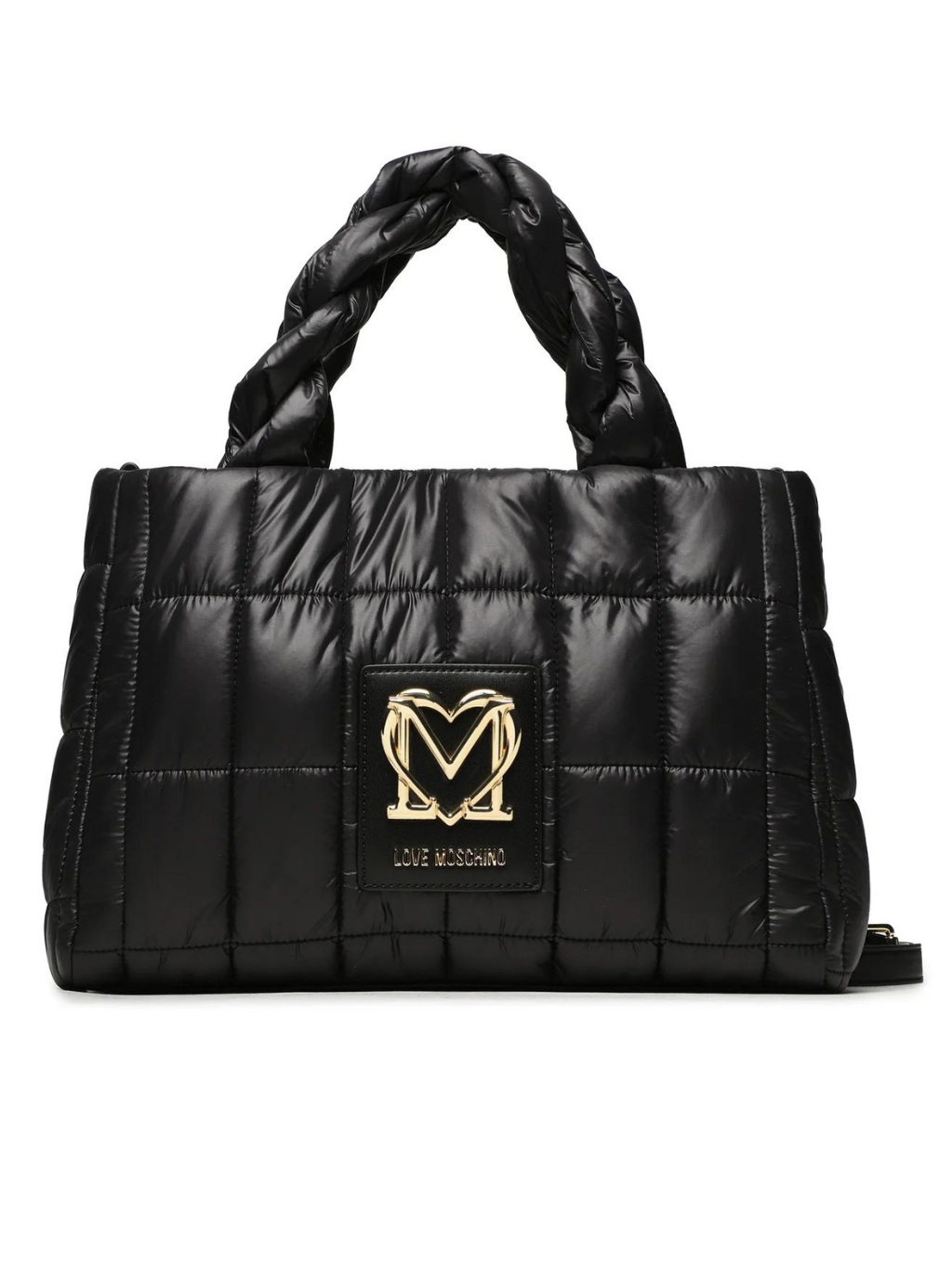 Levně LOVE MOSCHINO Puffy Black kabelka