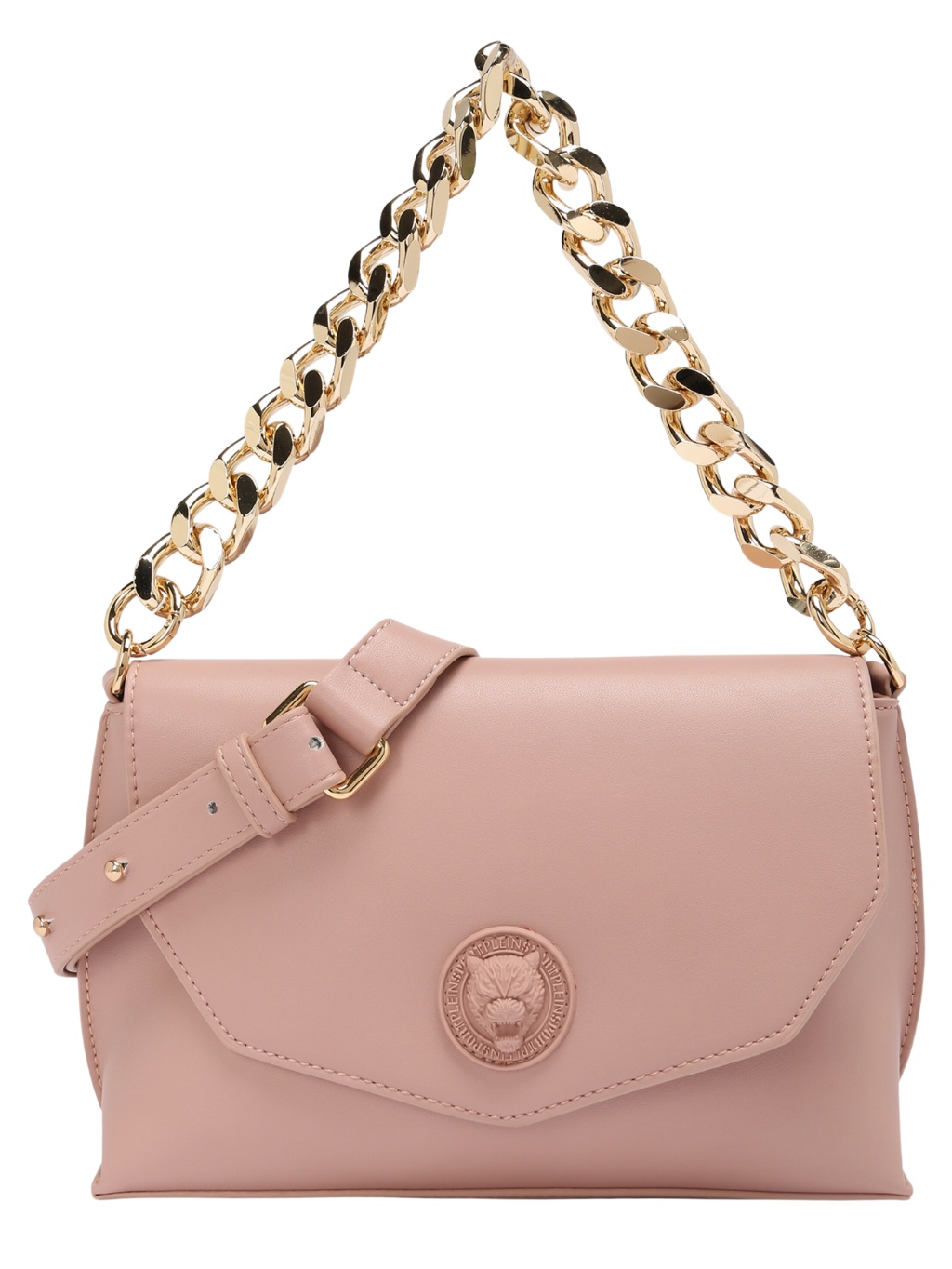 Levně PLEIN SPORT Signet Pink crossbody kabelka