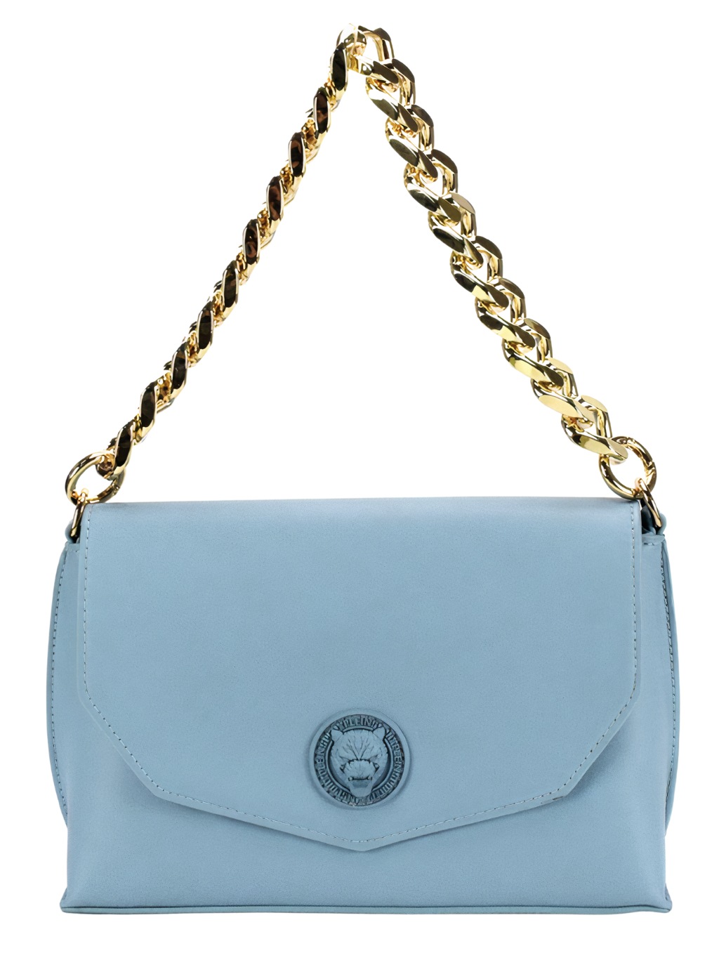 Levně PLEIN SPORT Signet Blue crossbody kabelka