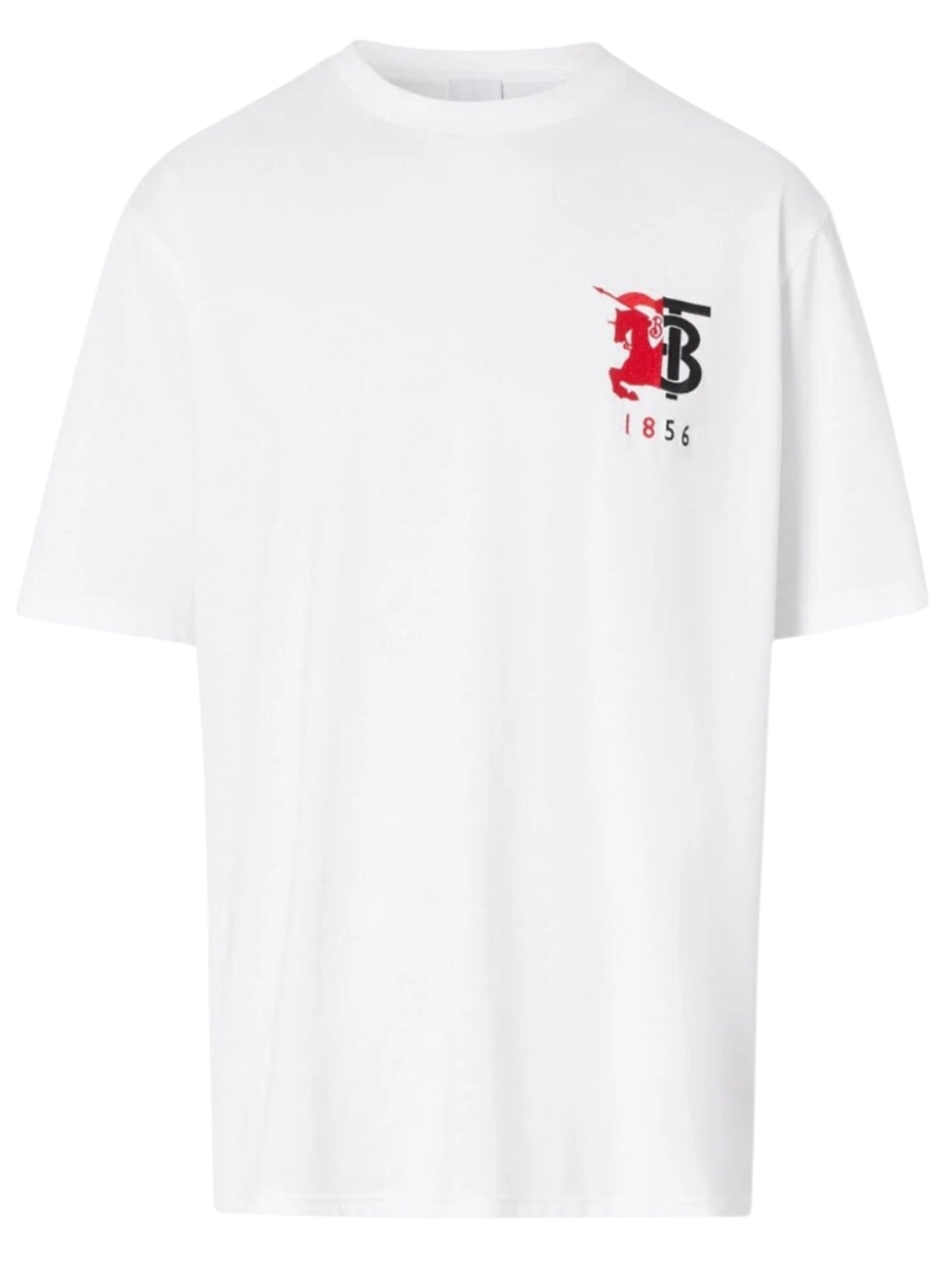BURBERRY Hesford White tričko L Bílá