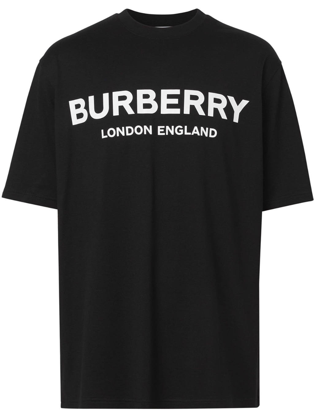 BURBERRY Logo Black tričko S Černá