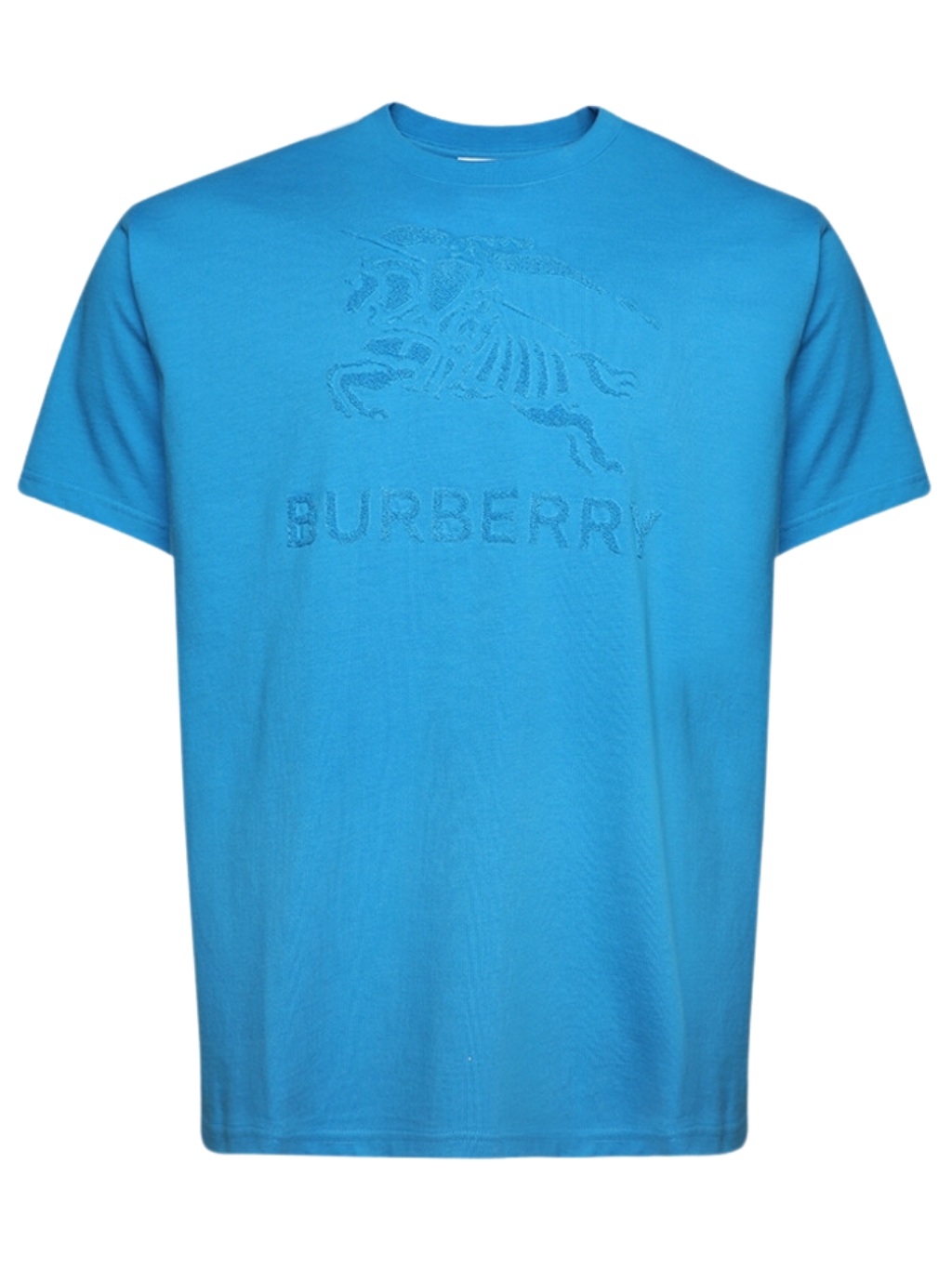 BURBERRY Raynerton Blue tričko L Modrá