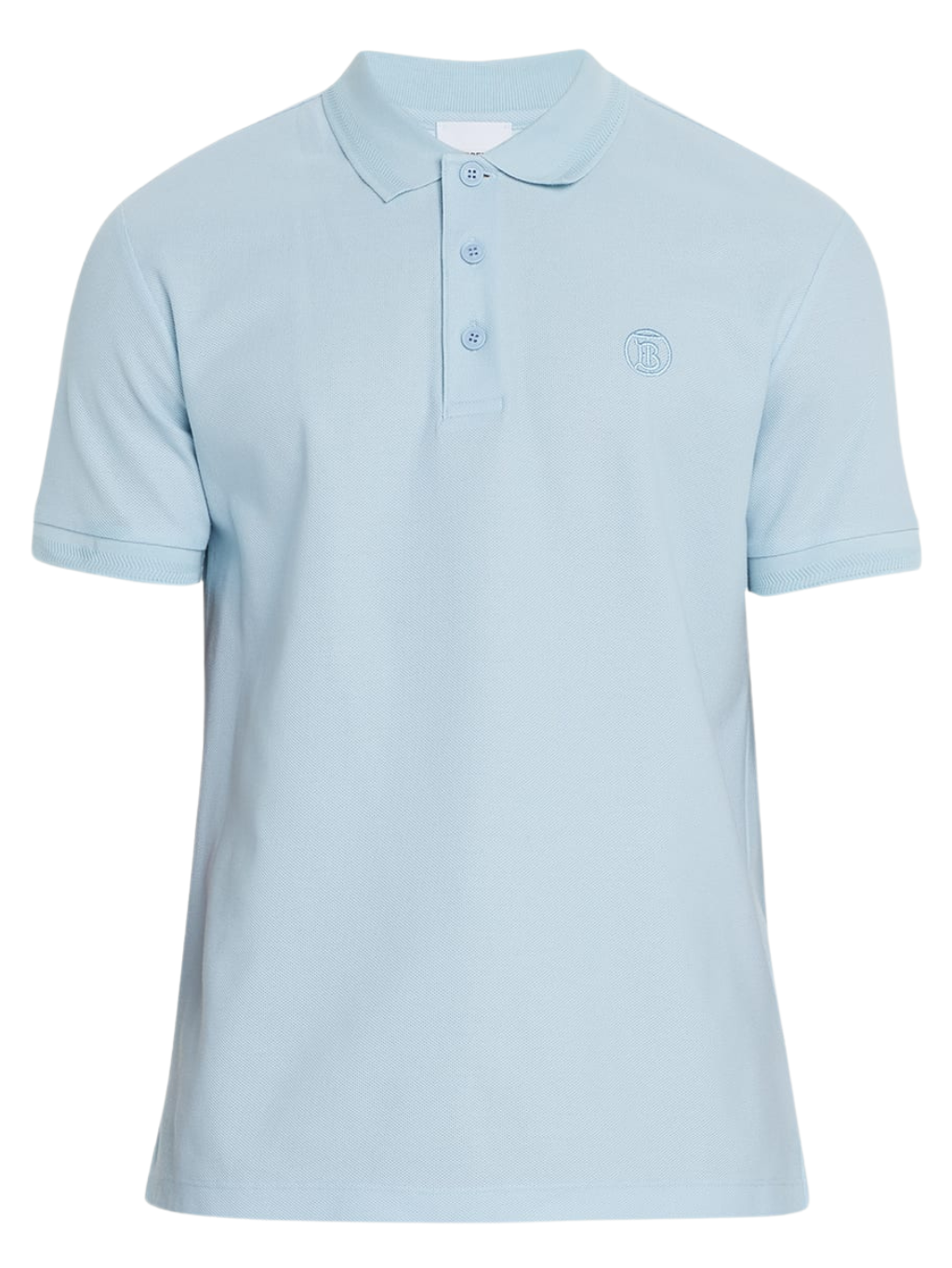 BURBERRY Eddie Light Blue polo tričko L Modrá