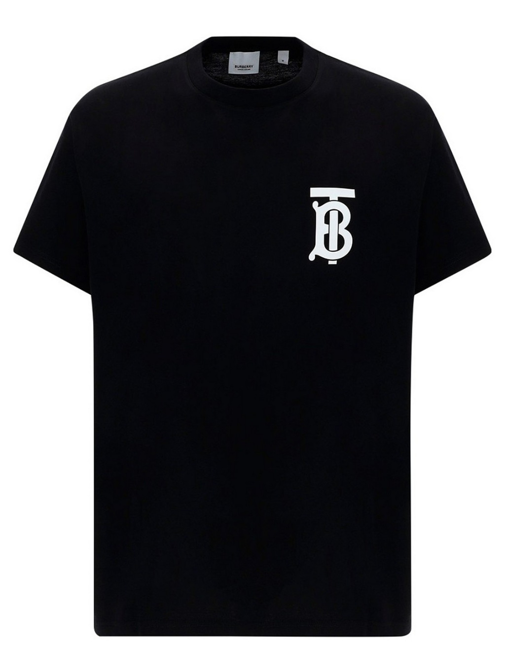 BURBERRY Emerson Black tričko M Černá