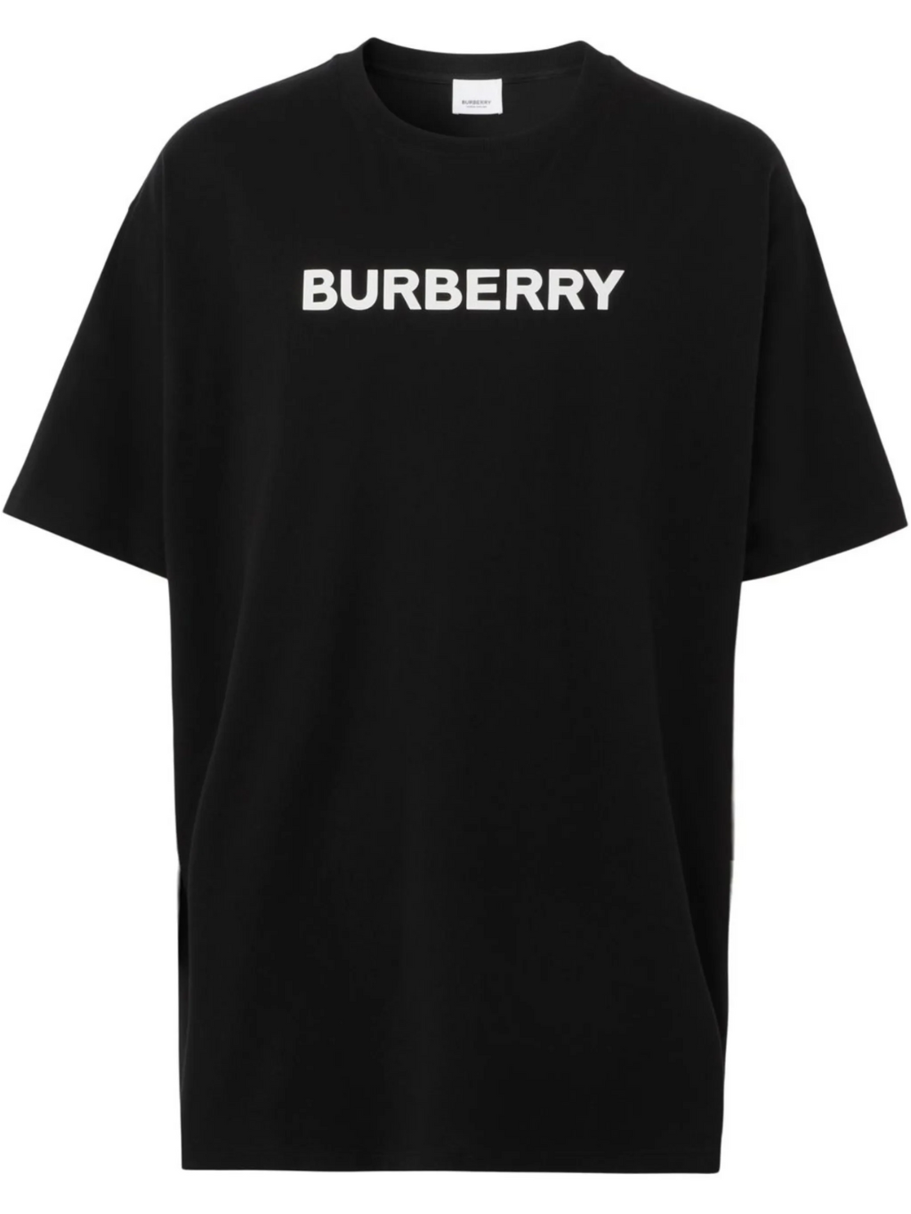 BURBERRY Harriston Black tričko L Černá