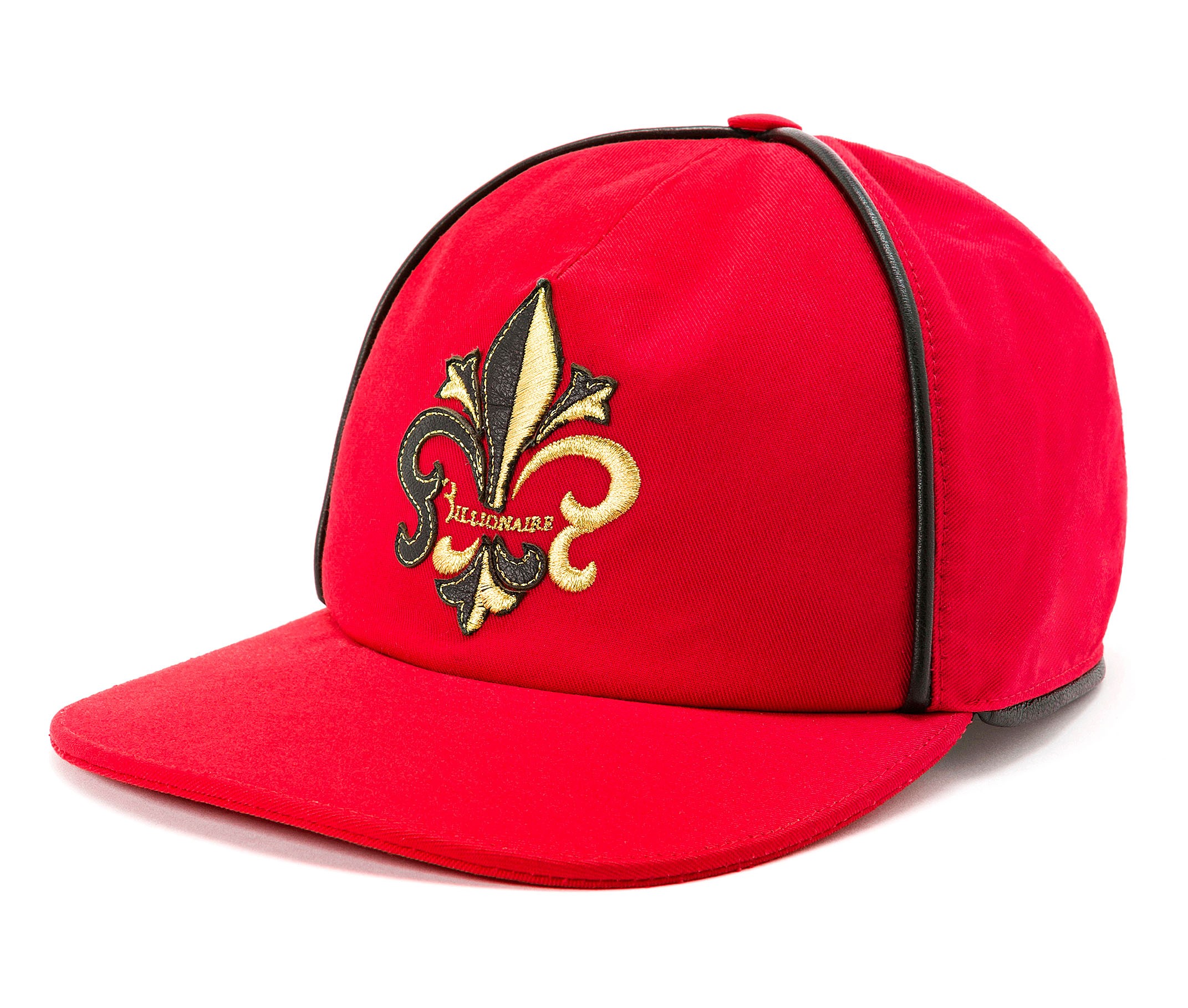 Levně BILLIONAIRE Visor Hat Giglio Červená kšiltovka