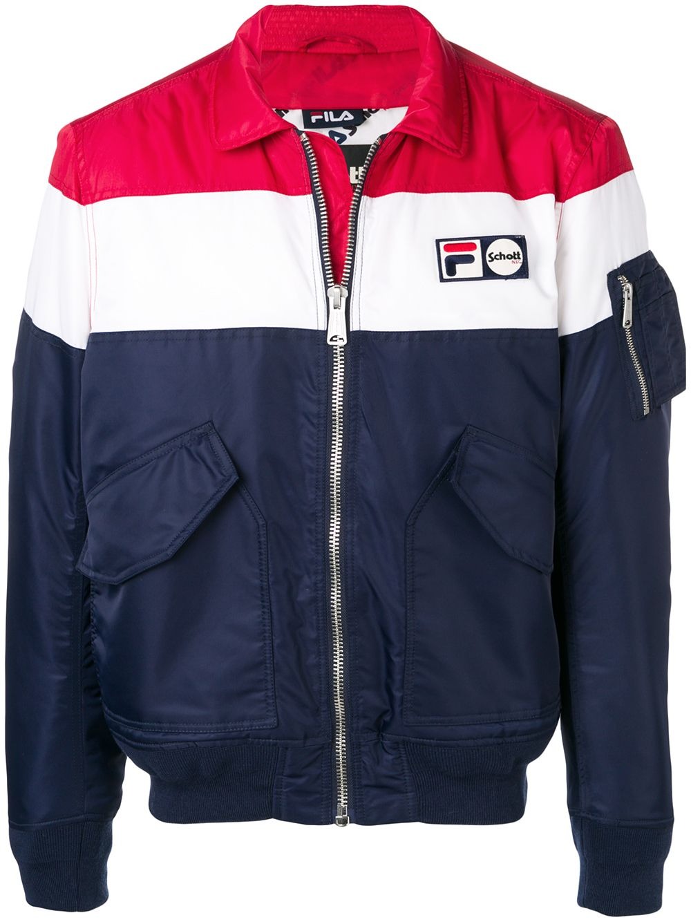 FILA x SCHOTT Michael pánský bomber