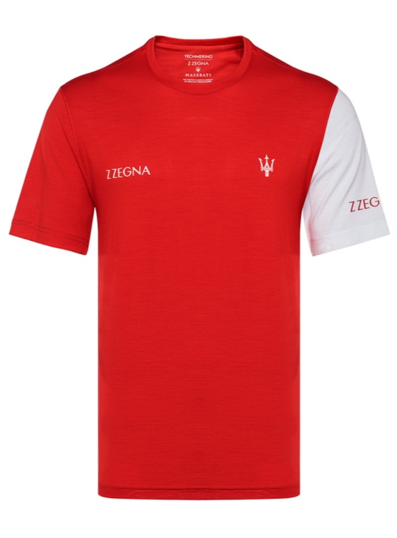 Levně Z ZEGNA Maserati Red tričko