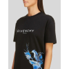 GIVENCHY Birds tričko black (5)