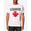 dsquared2 leaf white tricko (2)