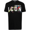 dsquared2 icon splatted black tricko (1)