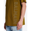 balmain aside logo khaki tricko (4)