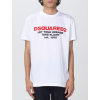 dsquared2 flight white tricko (2)