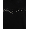 alexander mcqueen embroidered logo black tricko (4)