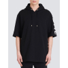 balmain short sleeve black mikina (2)