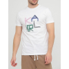 karl lagerfeld neon logo white tricko (2)