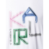 karl lagerfeld neon logo white tricko (5)