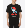 dsquared2 x the smurfs black tricko (2)