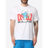 dsquared2 x the smurfs one planet white tricko (2)