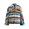 #VDR Shaggy Multicolor kabát (Velikost L)