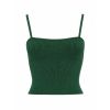 14746 2 pinko emerald green crop top