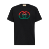 gucci interlocking g black tricko (1)
