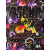 moschino swim floral brown tricko (1)
