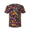 moschino swim floral brown tricko6848 (1)