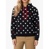 moschino underwear dots black mikina (1)