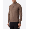 iceberg half zip brown sveter (2)