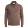 iceberg half zip brown sveter (1)