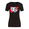 dolce gabbana flowers black tricko (1)