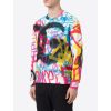 dolce gabbana graffiti multicolor mikina (2)
